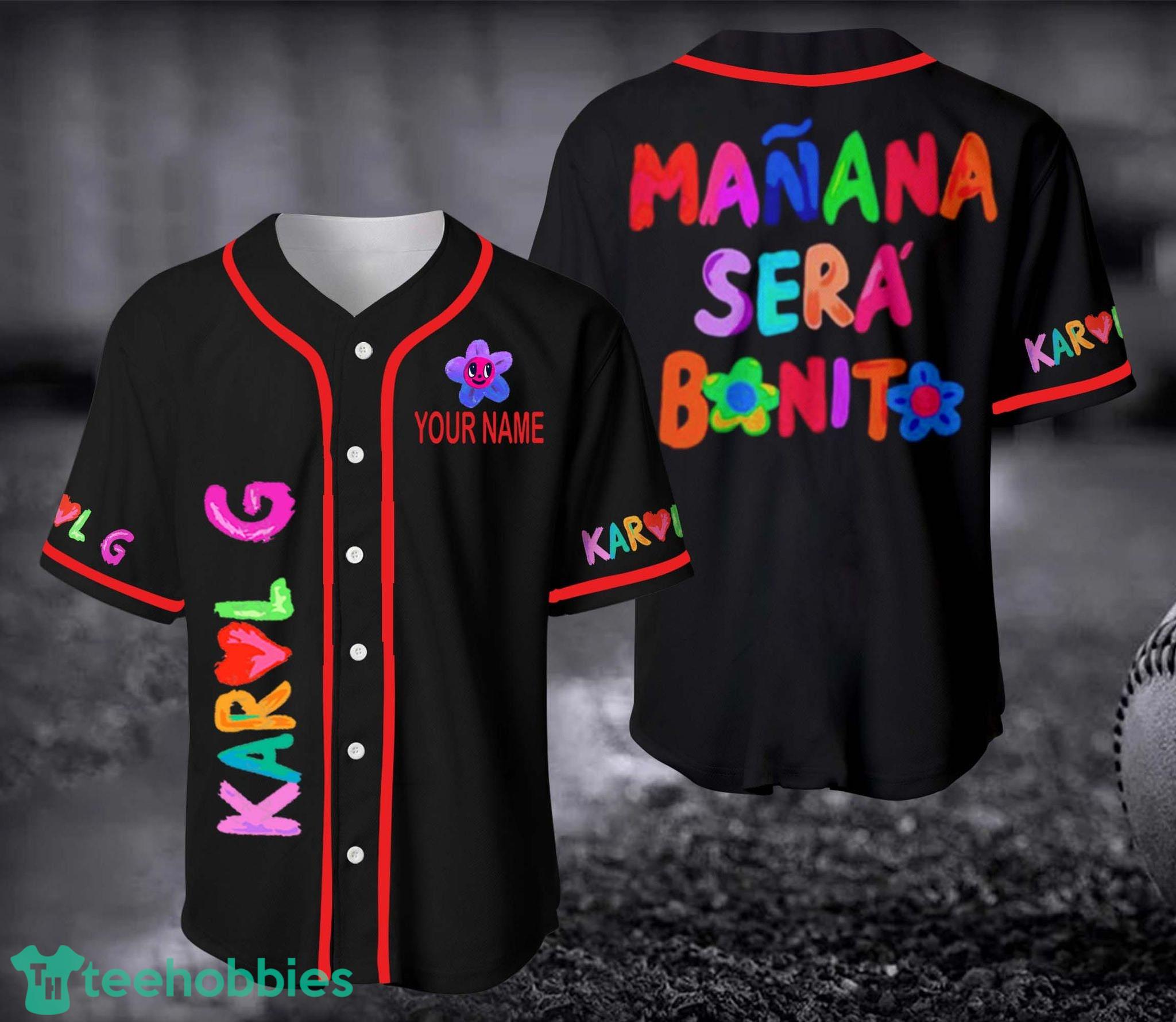 Maana Sera Bonito - Karol G Baseball Jersey Shirt Product Photo 1