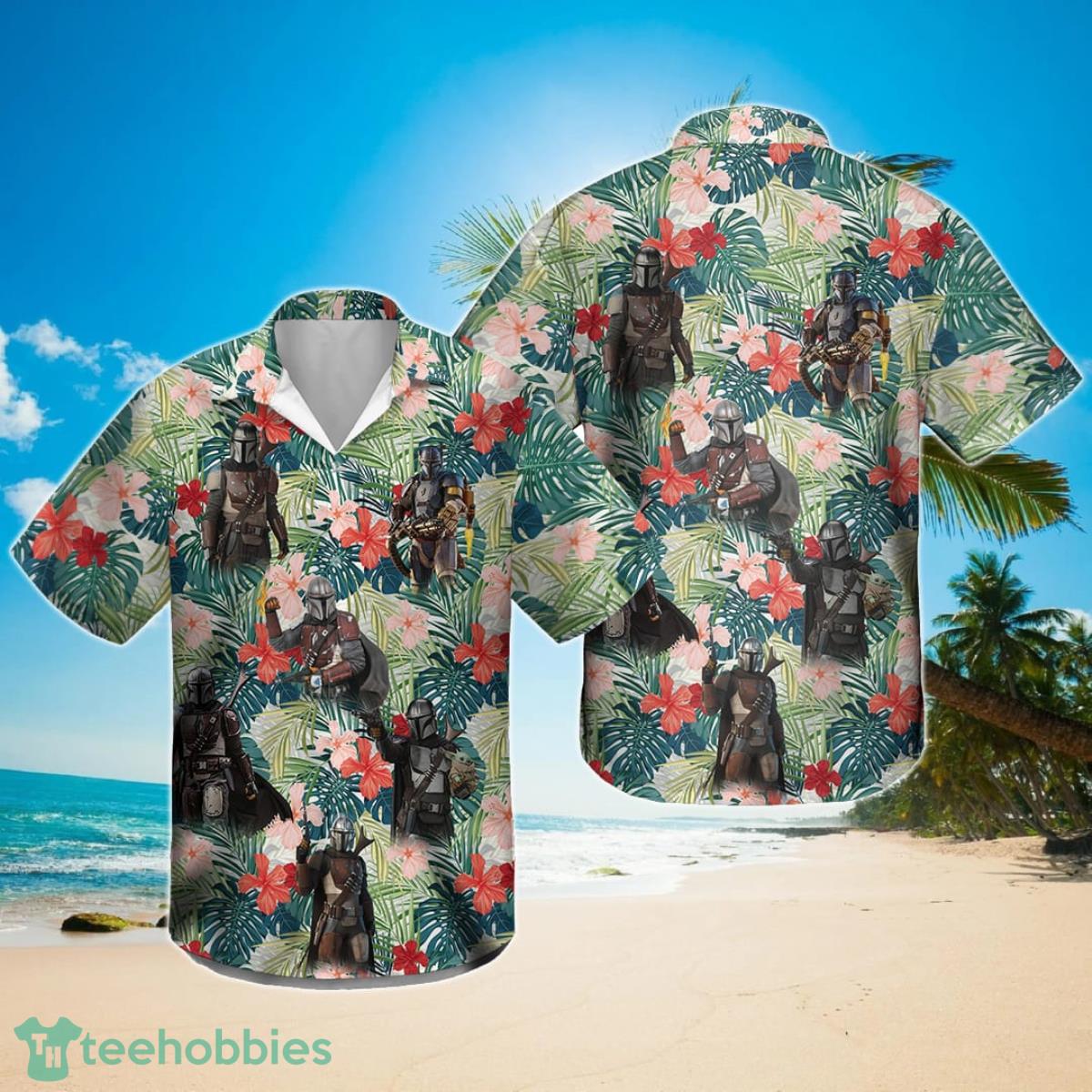 Mandalorian Grogu Summer Hawaiian Shirt Product Photo 1