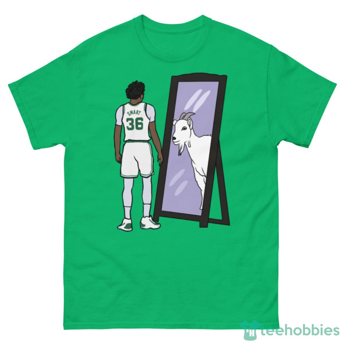Marcus Smart Mirror GOAT T-Shirt - 500 Men’s Classic Tee Gildan