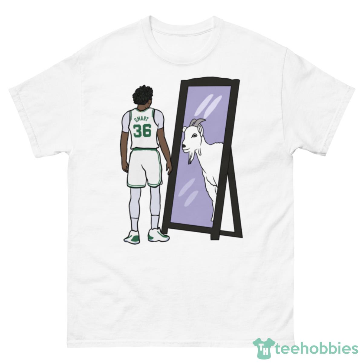 Marcus Smart Mirror GOAT T-Shirt - 500 Men’s Classic Tee Gildan-1