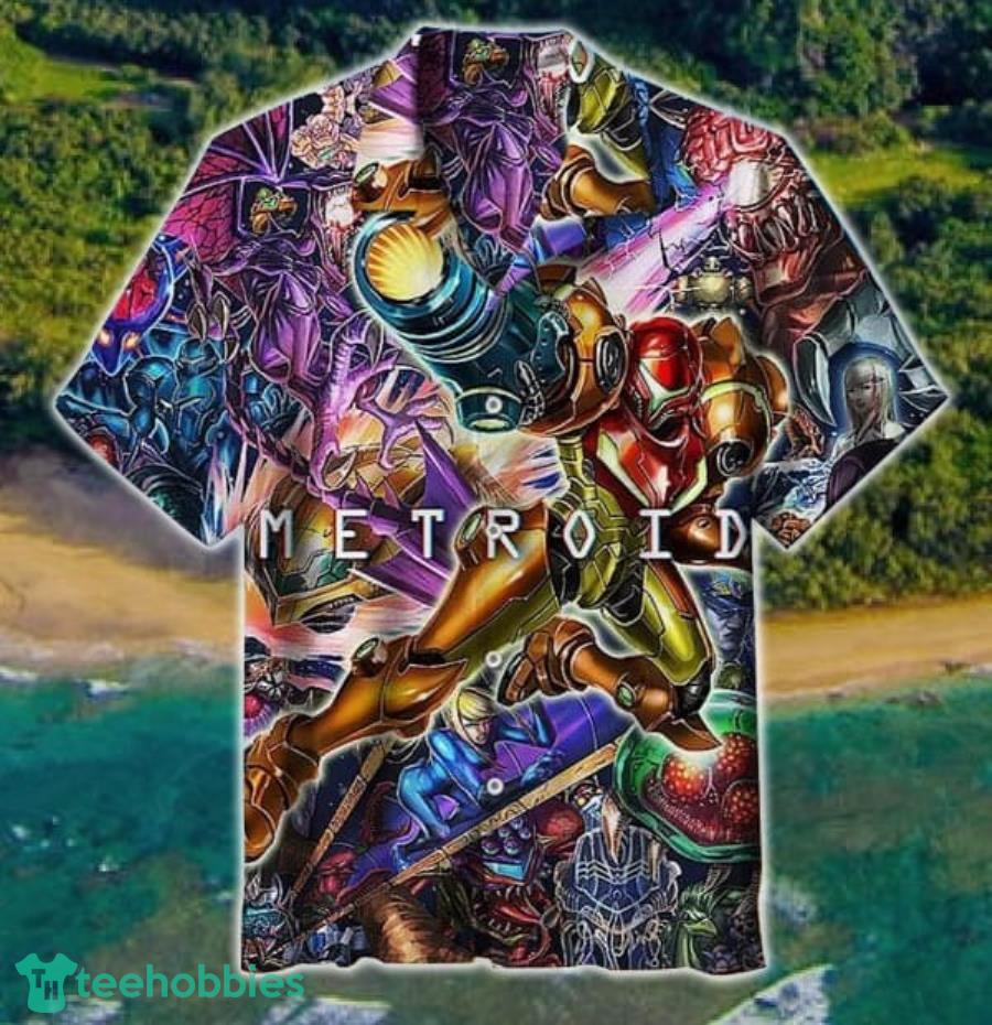 Metroid Hawaiian ShirtVintage Hawaiian Shirt Product Photo 1