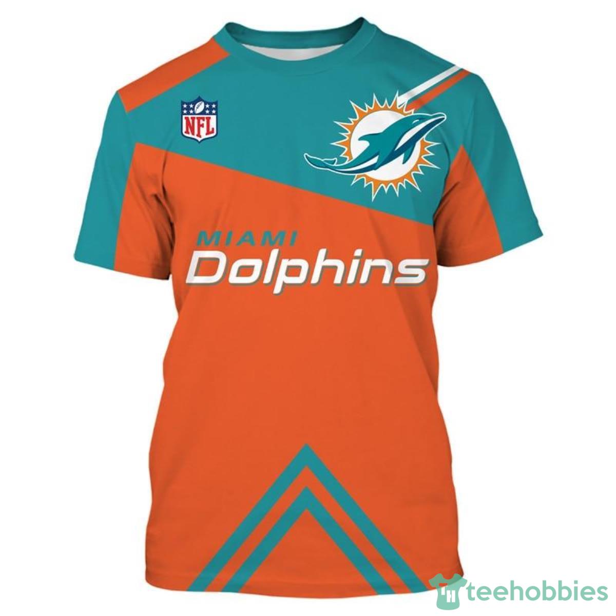 Miami Dolphins NFL 3D Shirt For Men And Women Product Photo 1