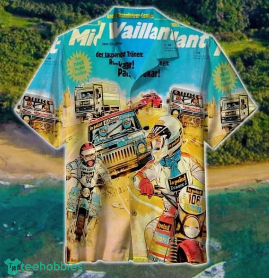 Michel Vaillant Paris Dakar Hawaiian Shirt Product Photo 1