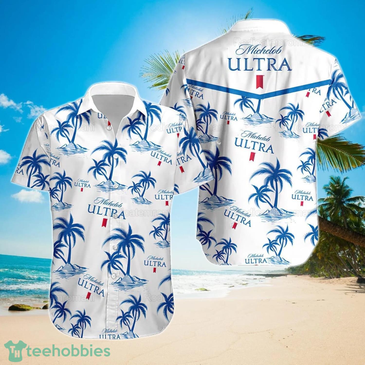 Michelob Ultra Hawaiian Shirt For Men And Women Product Photo 1