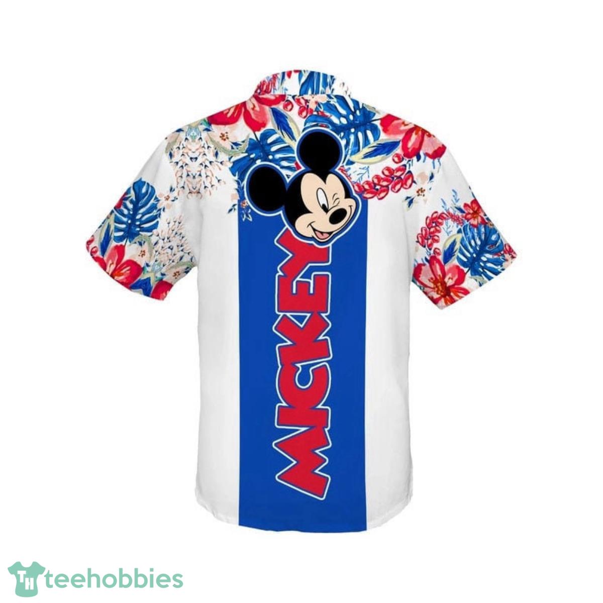 mickey mouse floral shirt