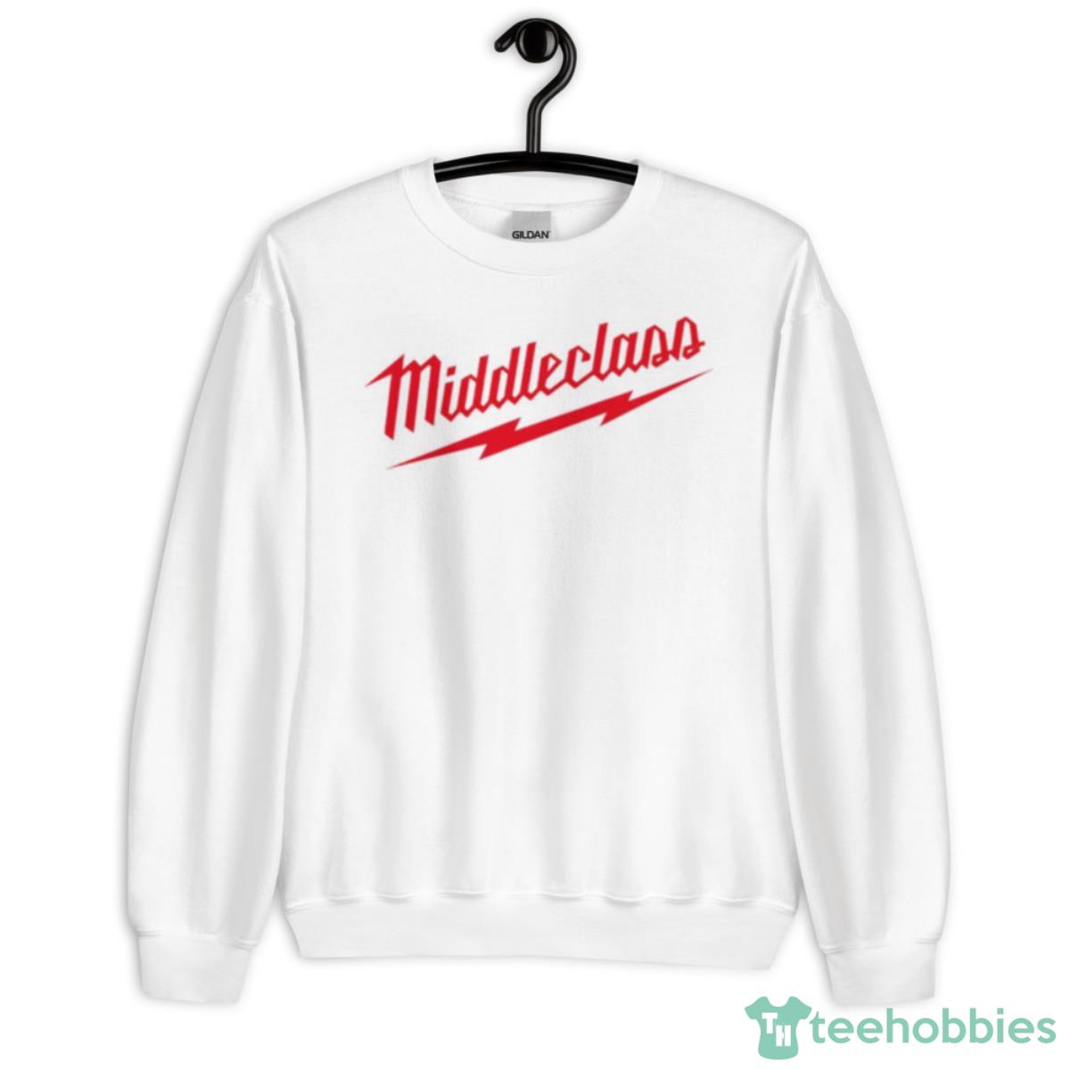 Middleclass Logo Shirt - Unisex Heavy Blend Crewneck Sweatshirt