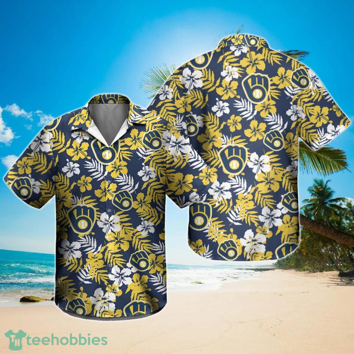 Milwaukee Brewers Hawaiian Shirt For Men And Women Product Photo 1