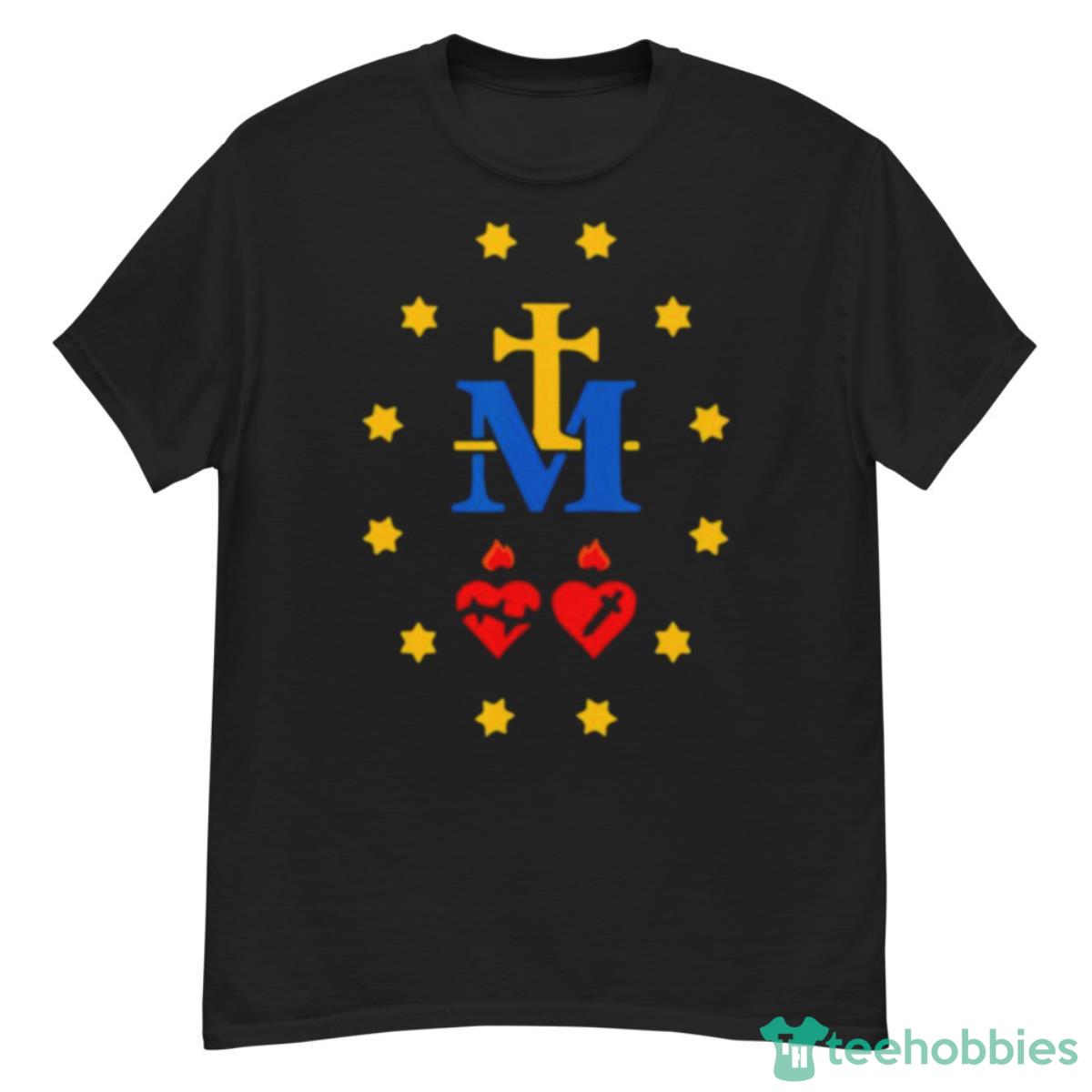 Miraculous Medal Catholic Holy Mary Sacred Heart J Shirt - G500 Men’s Classic T-Shirt