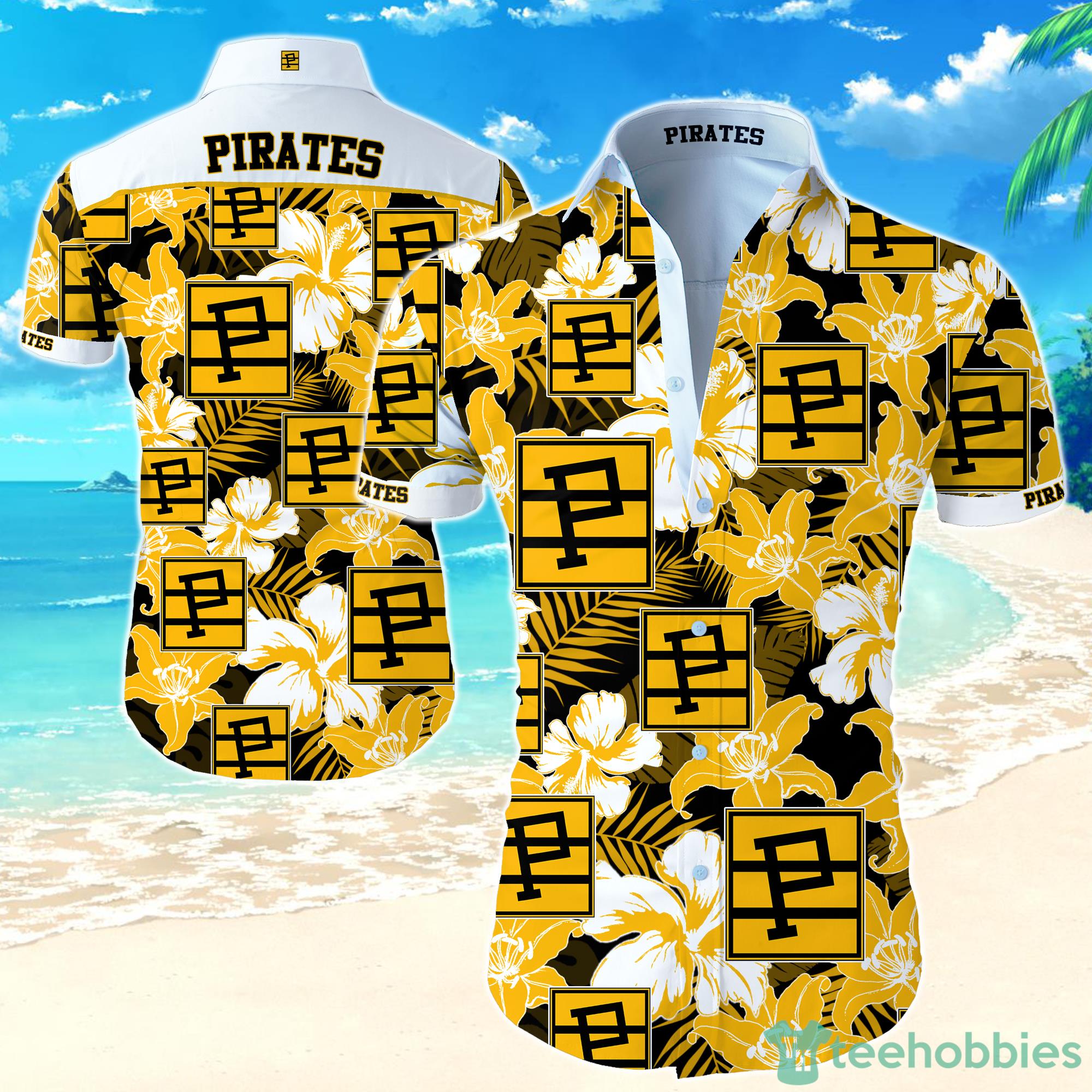 MLB Pittsburgh Pirates Hawaiian Shirt For Men And Women Product Photo 1