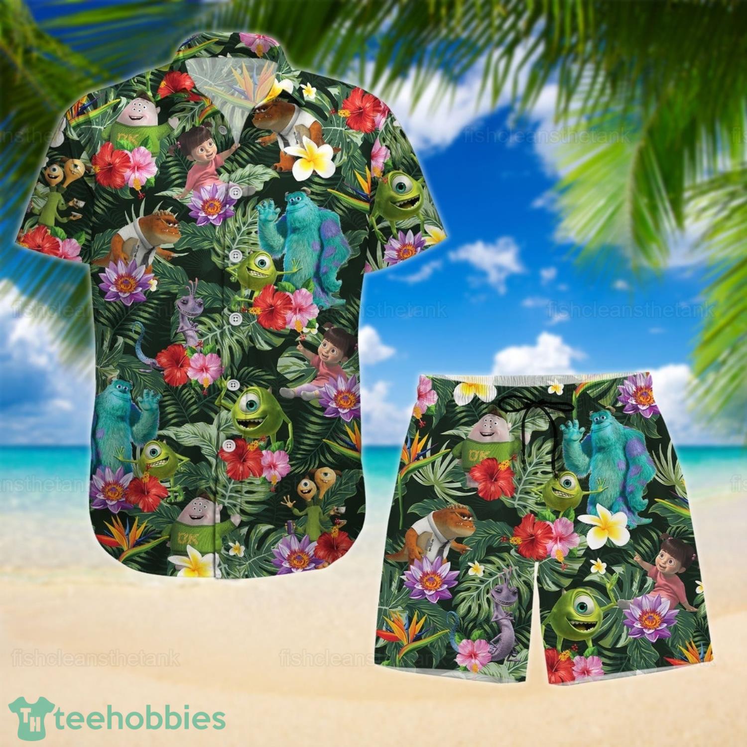 Monsters Inc Hawaiian Shirt For Men And Women Product Photo 2
