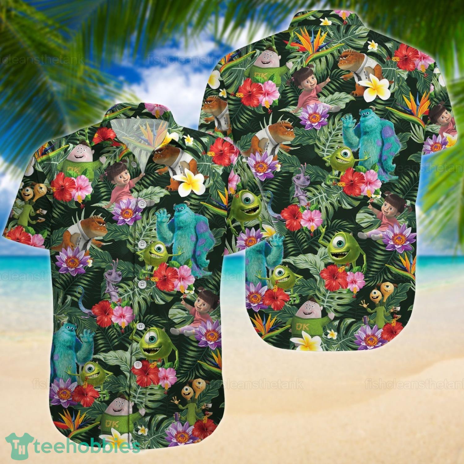 Monsters Inc Hawaiian Shirt For Men And Women Product Photo 1