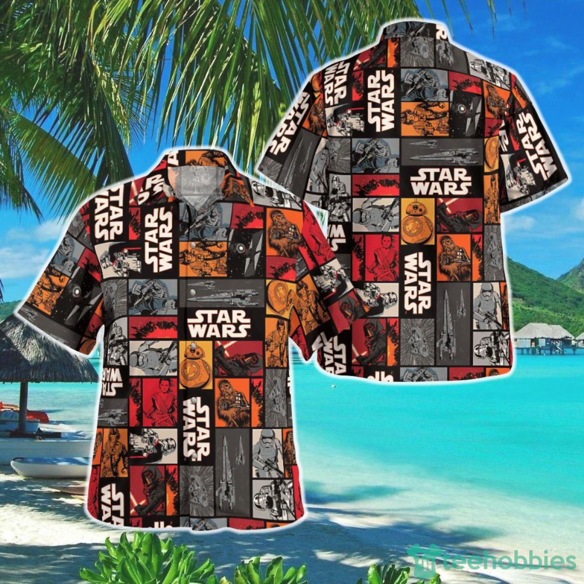 Movie Grid Vintage Star Wars Hawaii Shirt Summer Aloha Shirt For Men Women Perfect Gift Product Photo 1