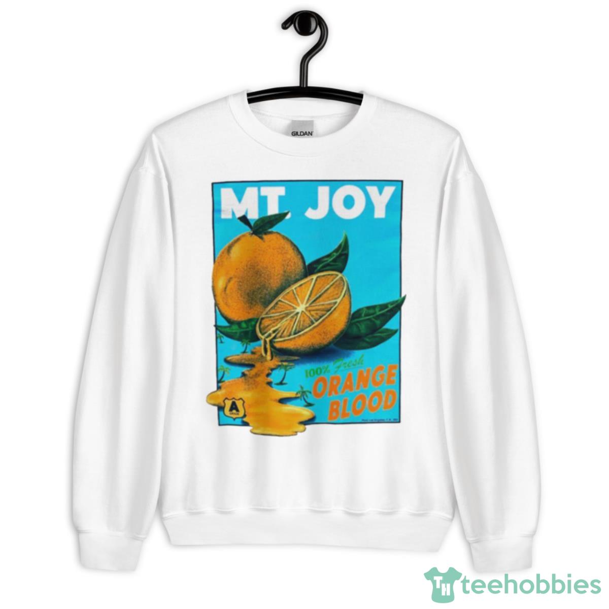 Mt Joy Orange Blood Shirt - Unisex Heavy Blend Crewneck Sweatshirt