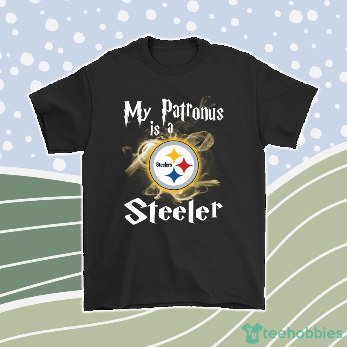 My Patronus Is A Pittsburgh Steelers Harry Potter Nfl Men Women T-Shirt, Hoodie, Sweatshirt Product Photo 1