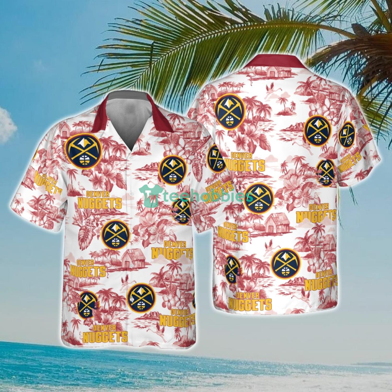 NBA Denver Nuggets Special Floral Island Hawaiian Shirt Product Photo 1