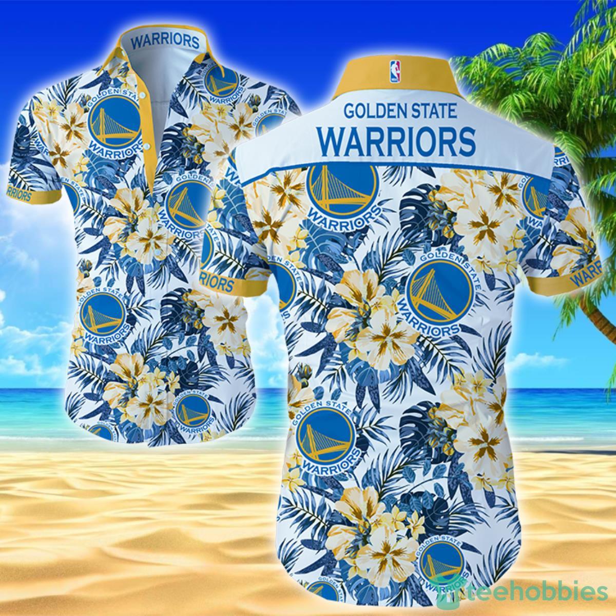 NBA Golden State Warriors Hawaiian Shirt For Men And Women Product Photo 1