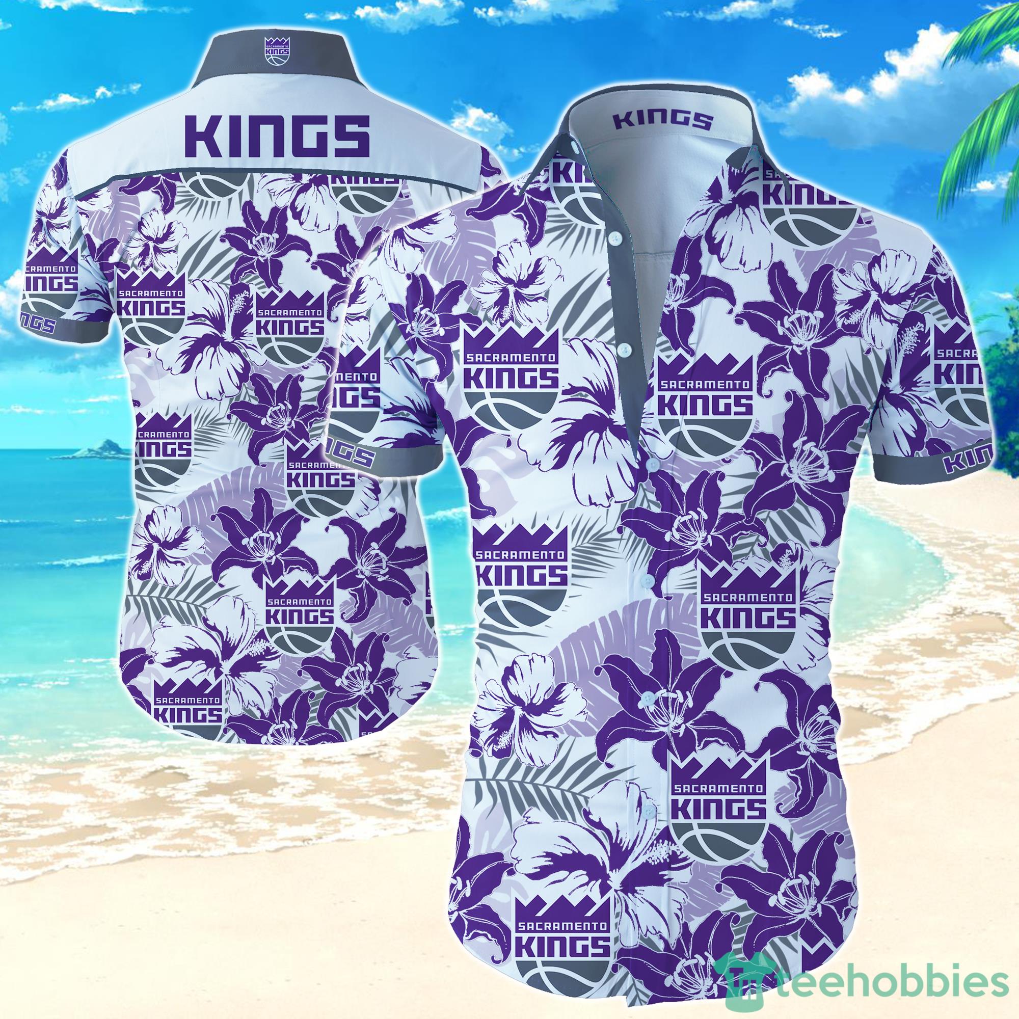 NBA Sacramento Kings Hawaiian Shirt For Men And Women Product Photo 1