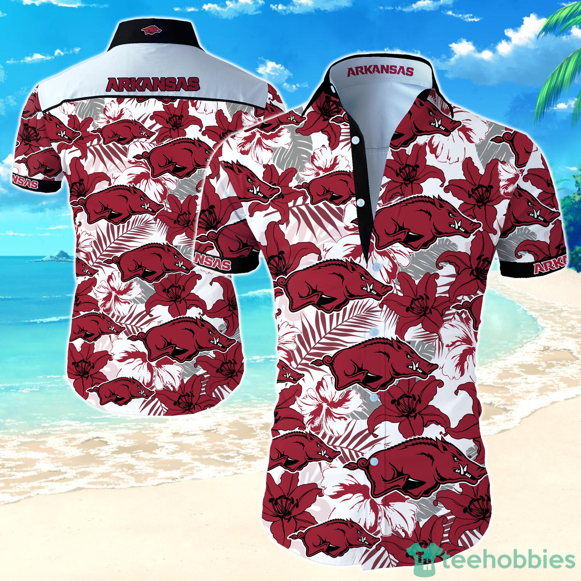 NCAA Arkansas Razorbacks Hawaiian Shirt For Men And Women Product Photo 1