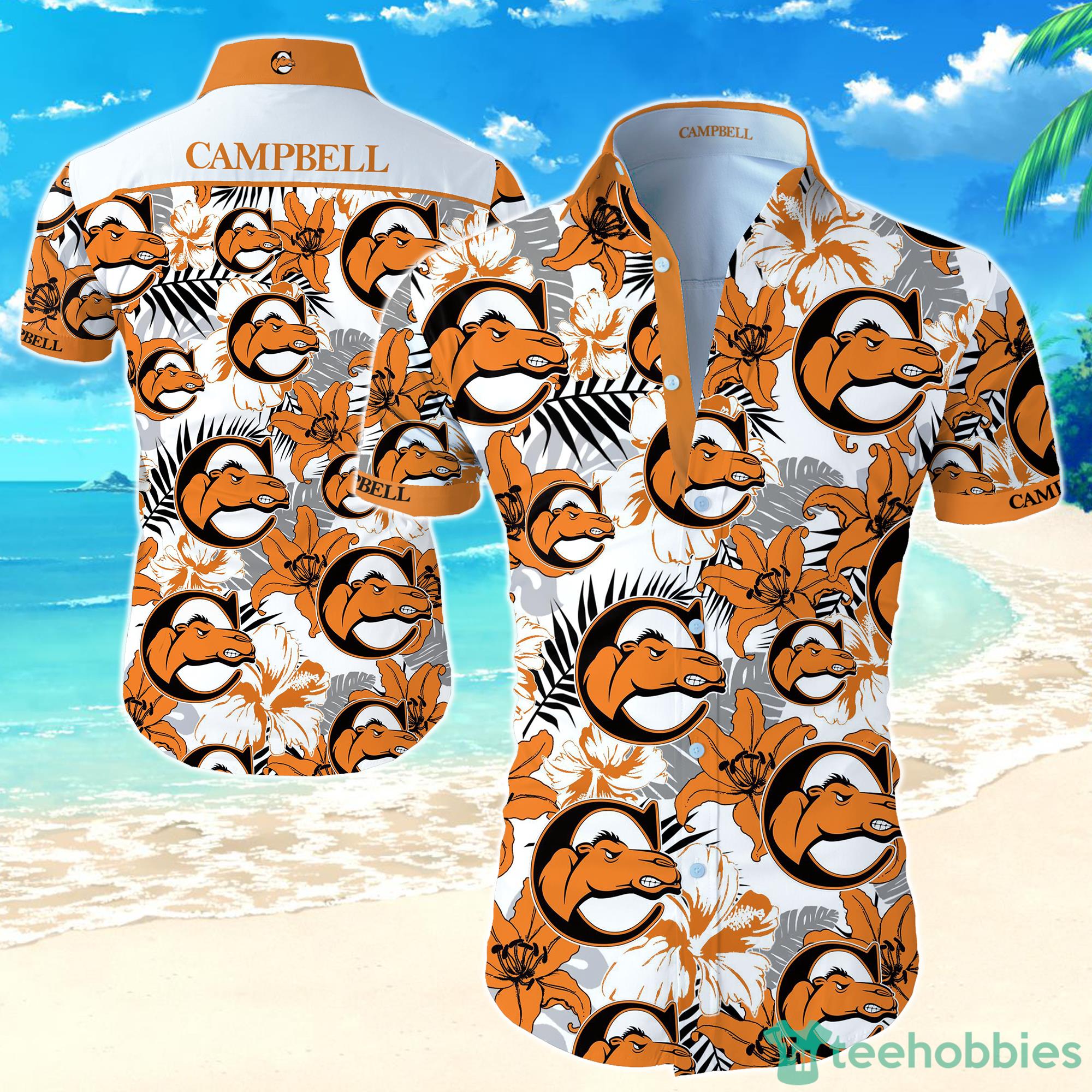 NCAA Campbell Fighting Camels Hawaiian Shirt For Men And Women Product Photo 1