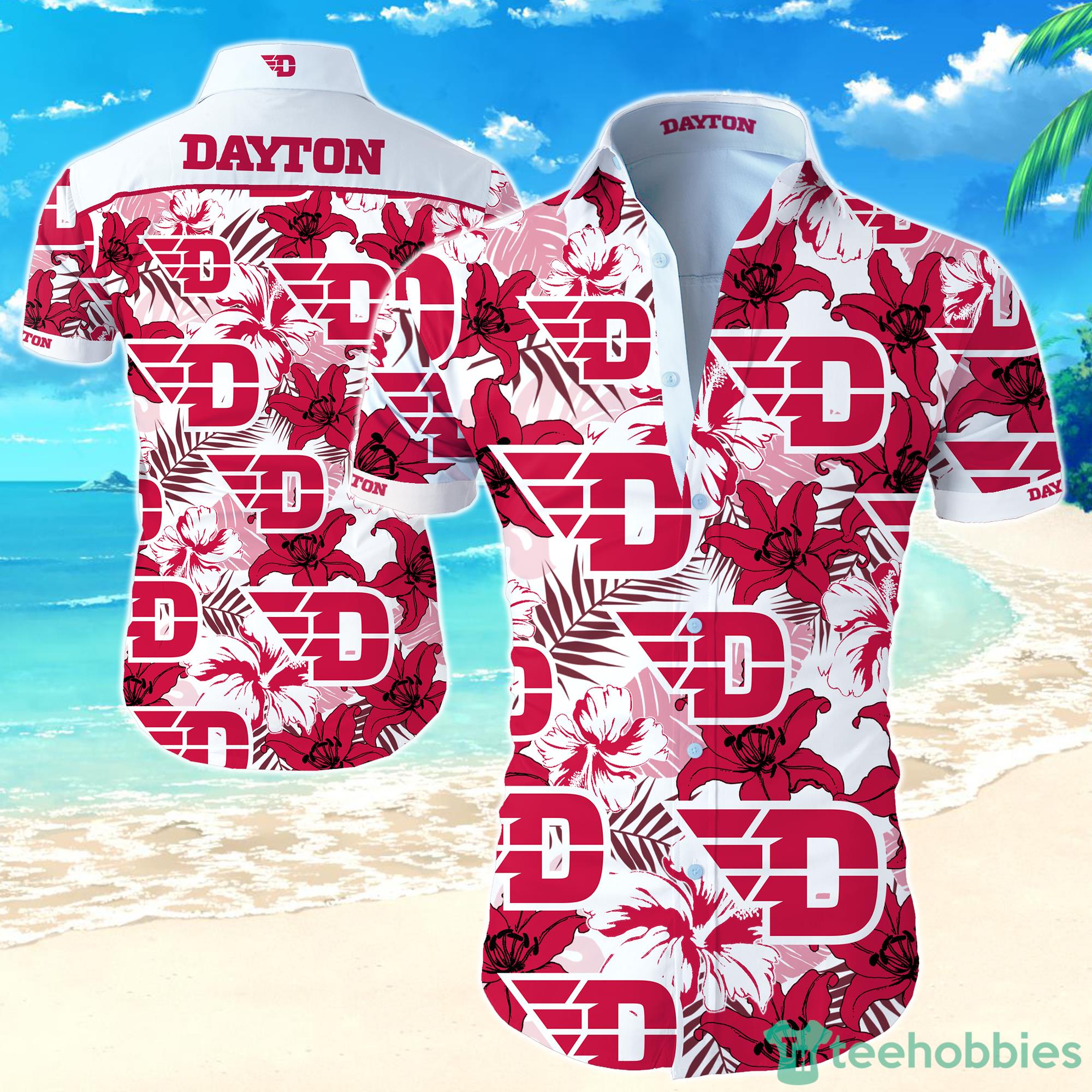 NCAA Dayton Flyers Hawaiian Shirt For Men And Women Product Photo 1