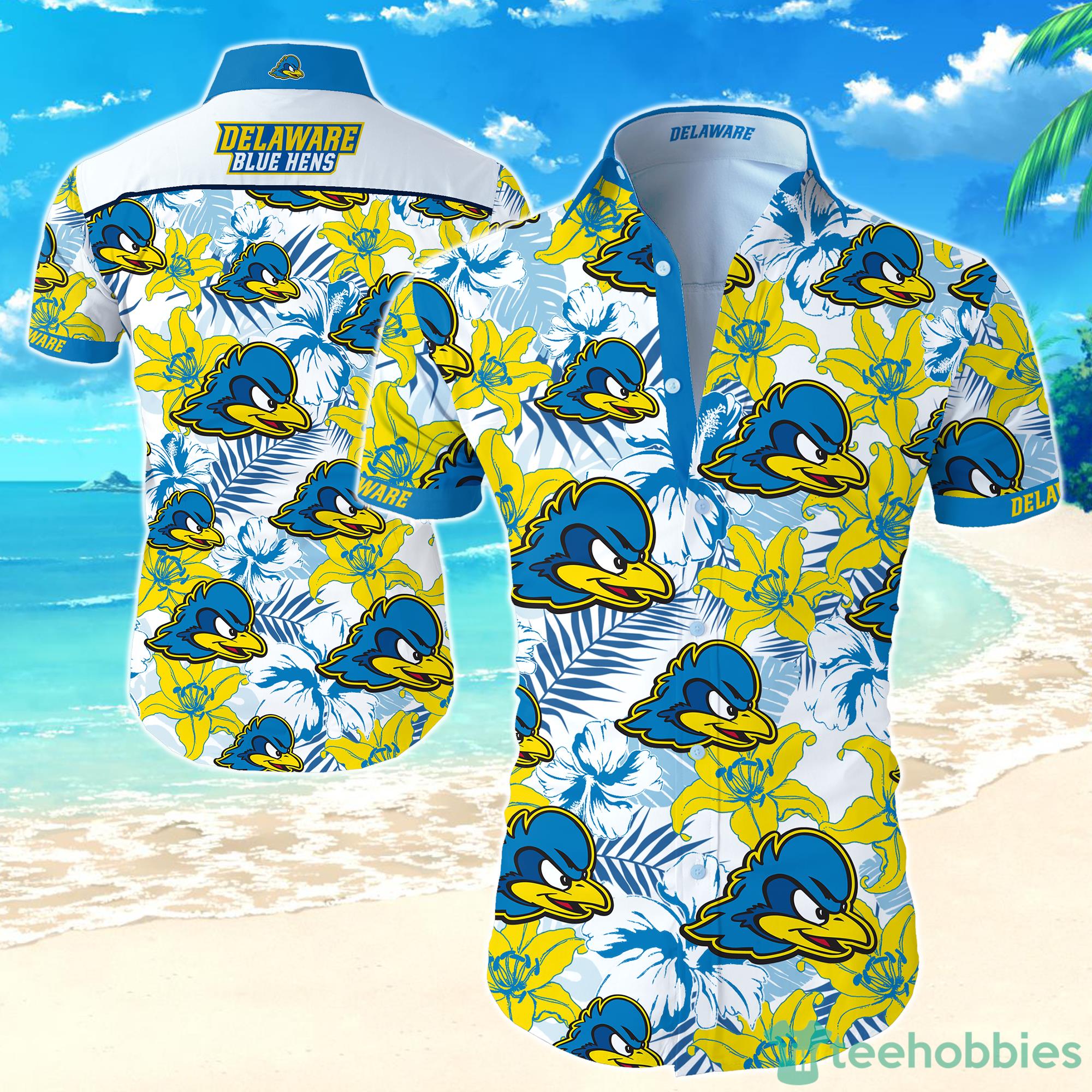 NCAA Delaware Fightin' Blue Hens Hawaiian Shirt For Men And Women Product Photo 1