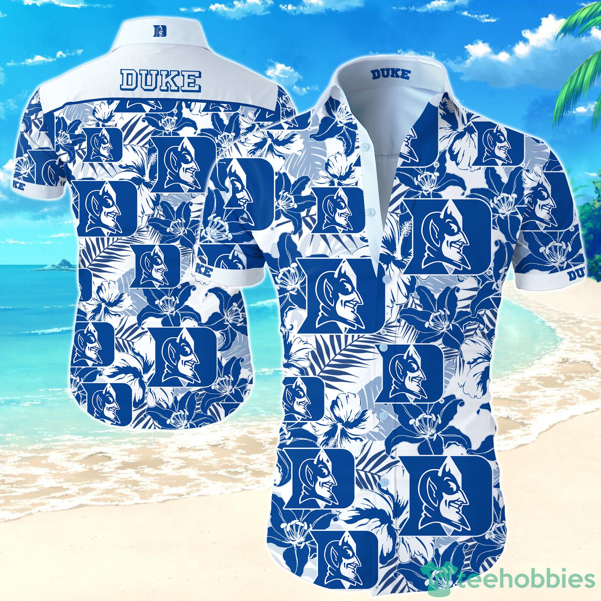 NCAA Duke Blue Devils Hawaiian Shirt For Men And Women Product Photo 1