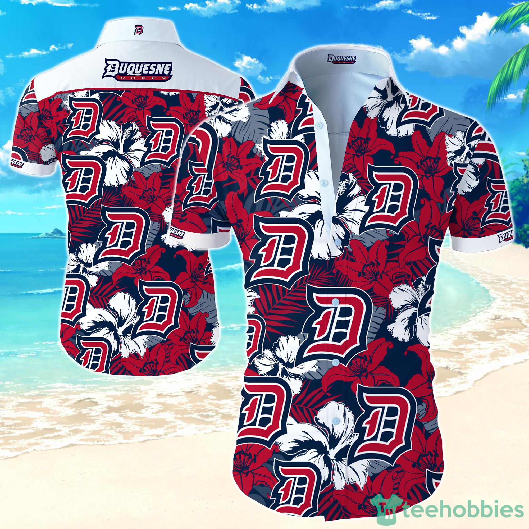 NCAA Duquesne Dukes Hawaiian Shirt For Men And Women Product Photo 1