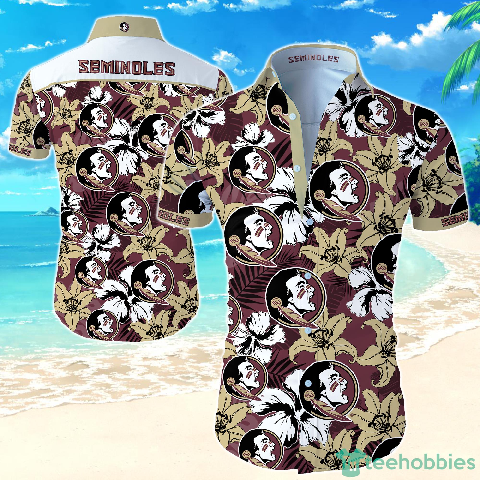 NCAA Florida State Seminoles Hawaiian Shirt For Men And Women Product Photo 1