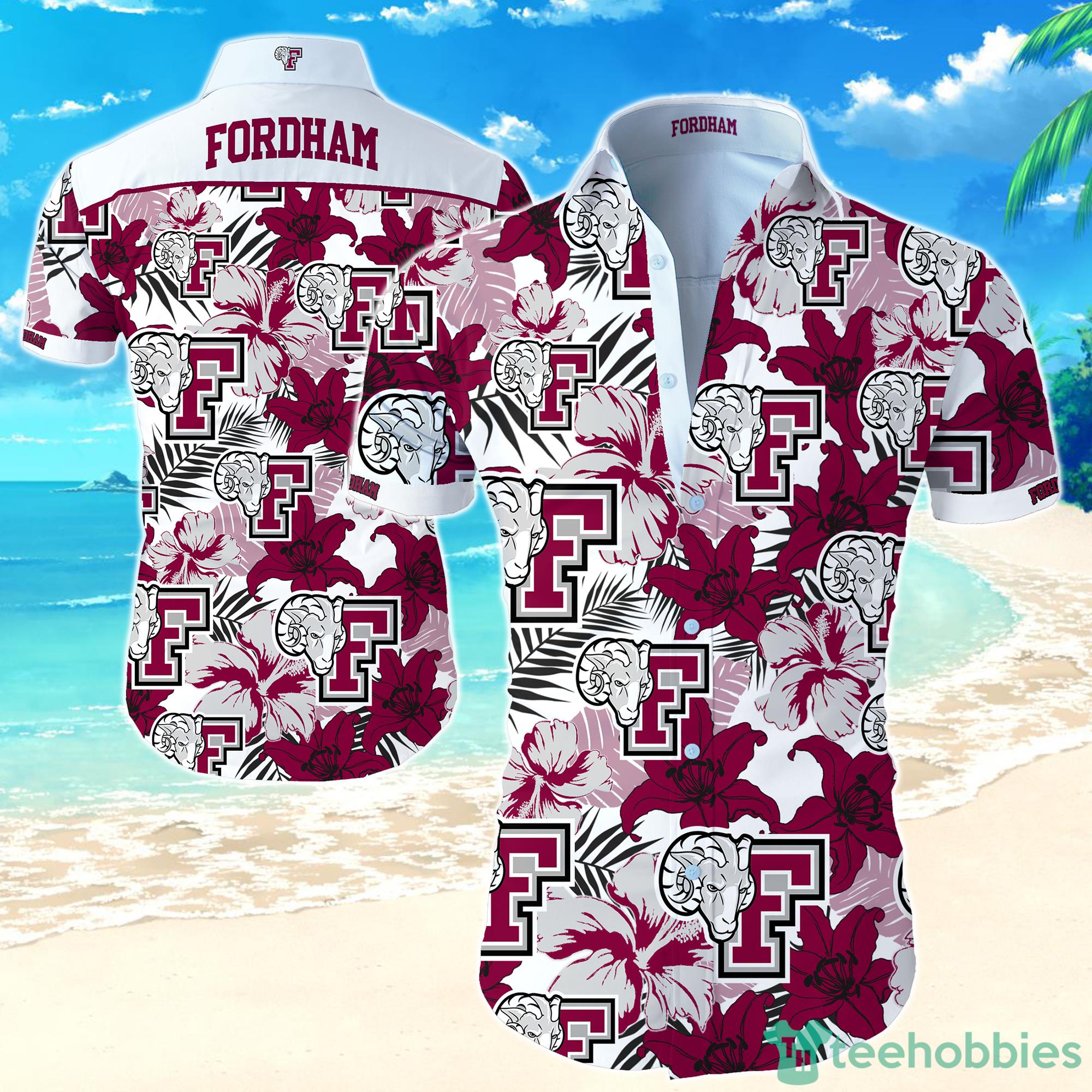NCAA Fordham Rams Hawaiian Shirt For Men And Women Product Photo 1