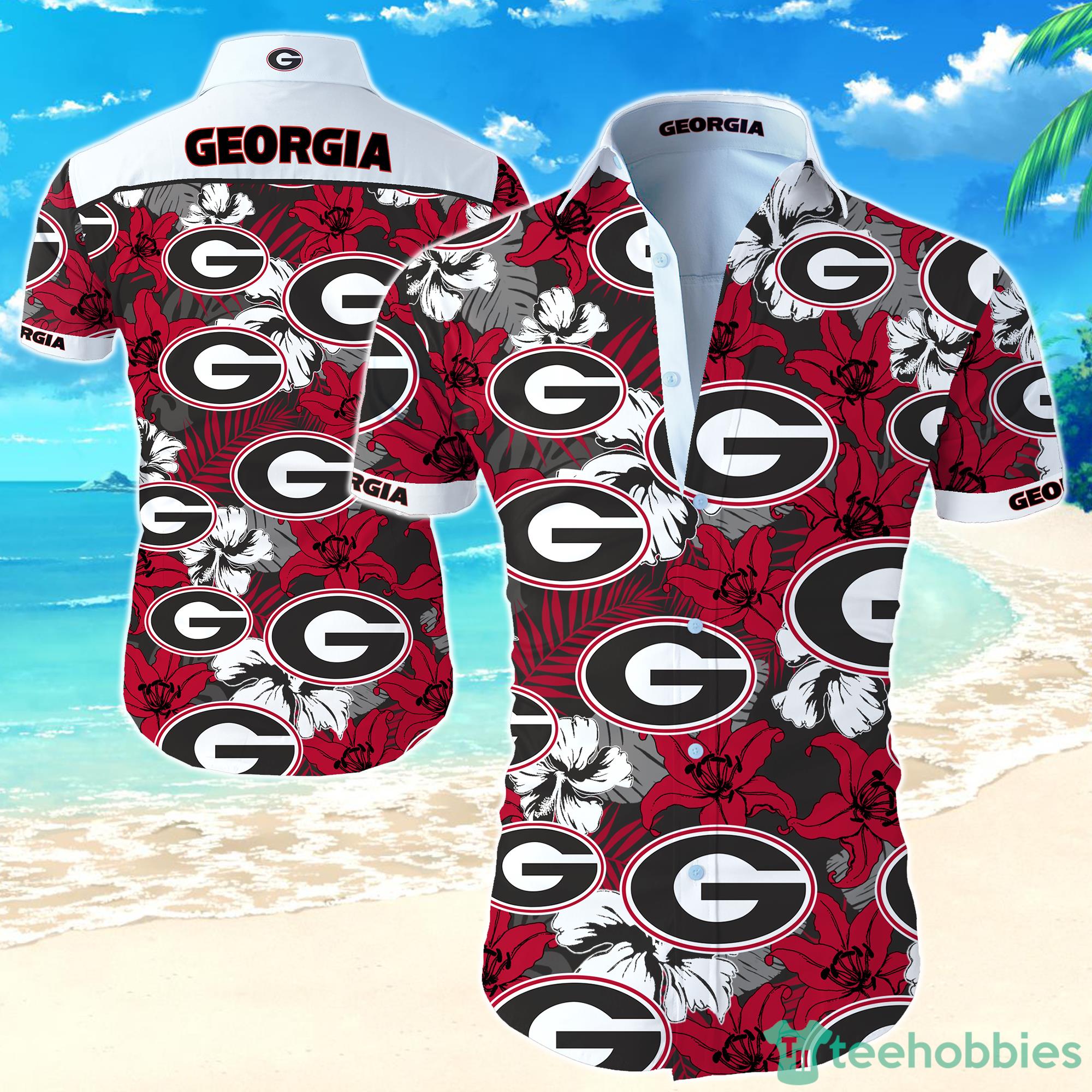 NCAA Georgia Bulldogs Hawaiian Shirt For Men And Women Product Photo 1