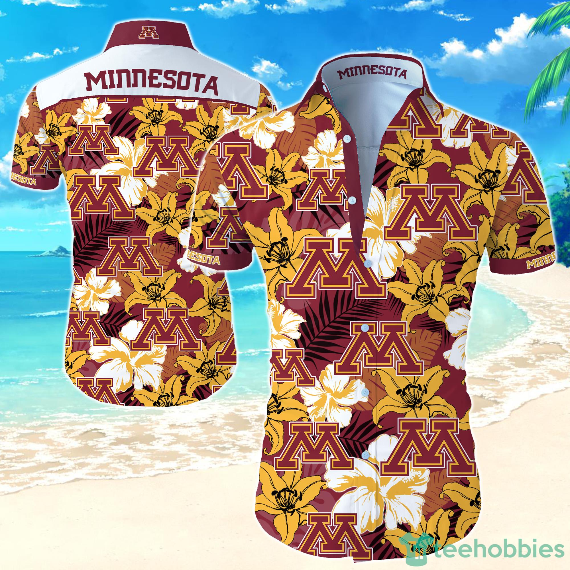 NCAA Minnesota Golden Gophers Hawaiian Shirt For Men And Women Product Photo 1