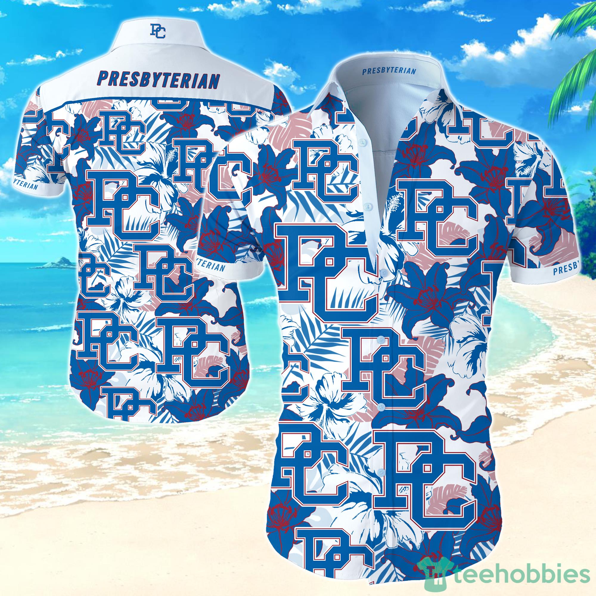 NCAA Presbyterian Blue Hose Hawaiian Shirt For Men And Women Product Photo 1