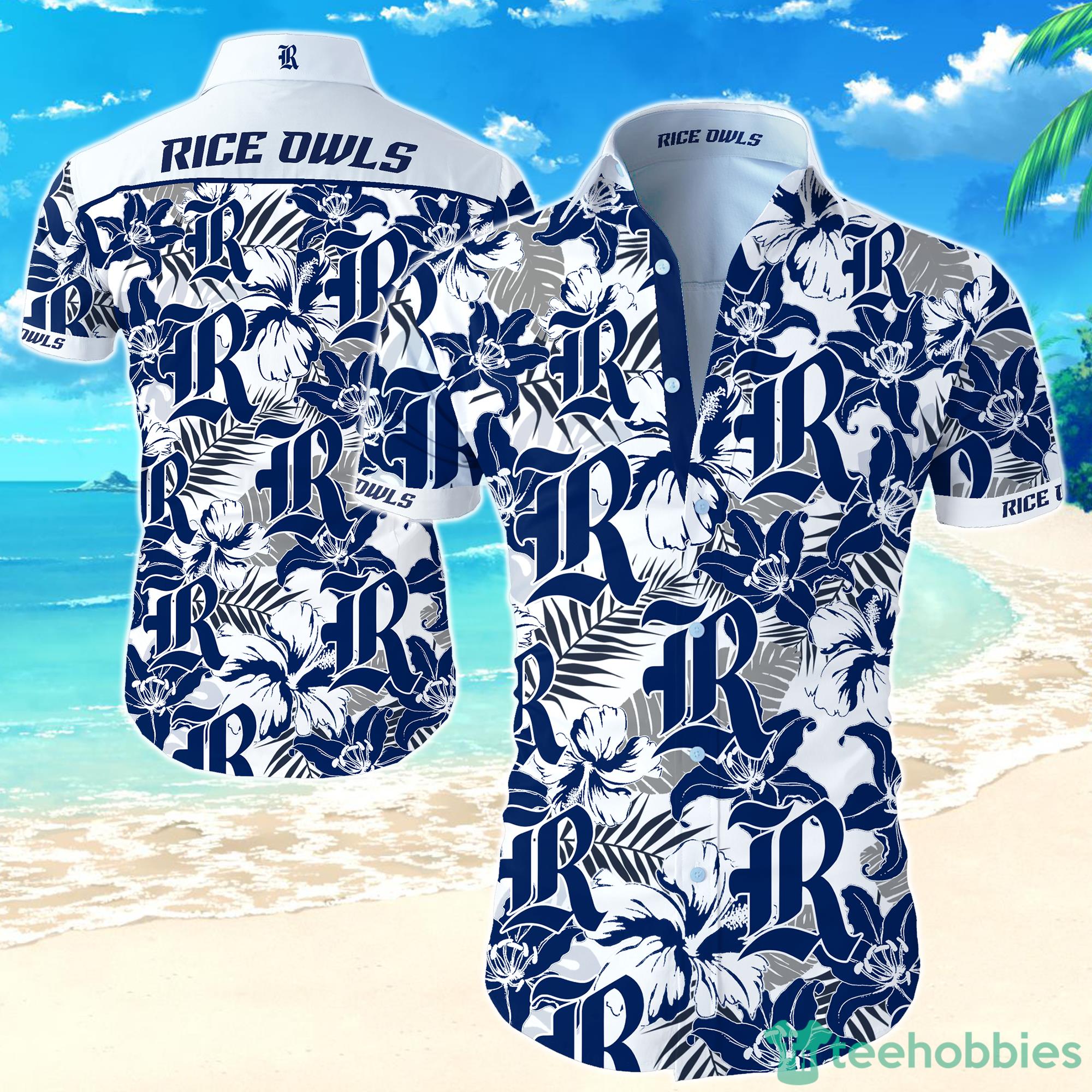 NCAA Rice Owls Hawaiian Shirt For Men And Women Product Photo 1
