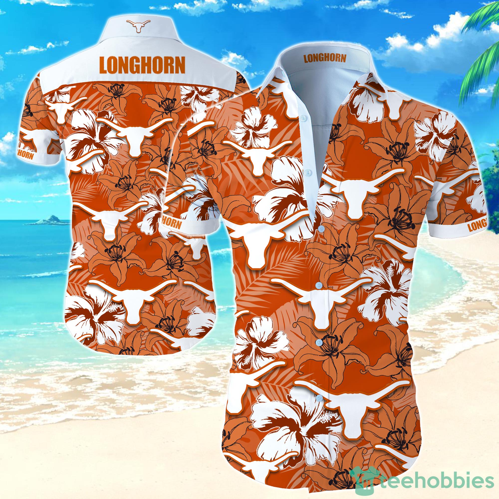 NCAA Texas Longhorns Hawaiian Shirt For Men And Women Product Photo 1