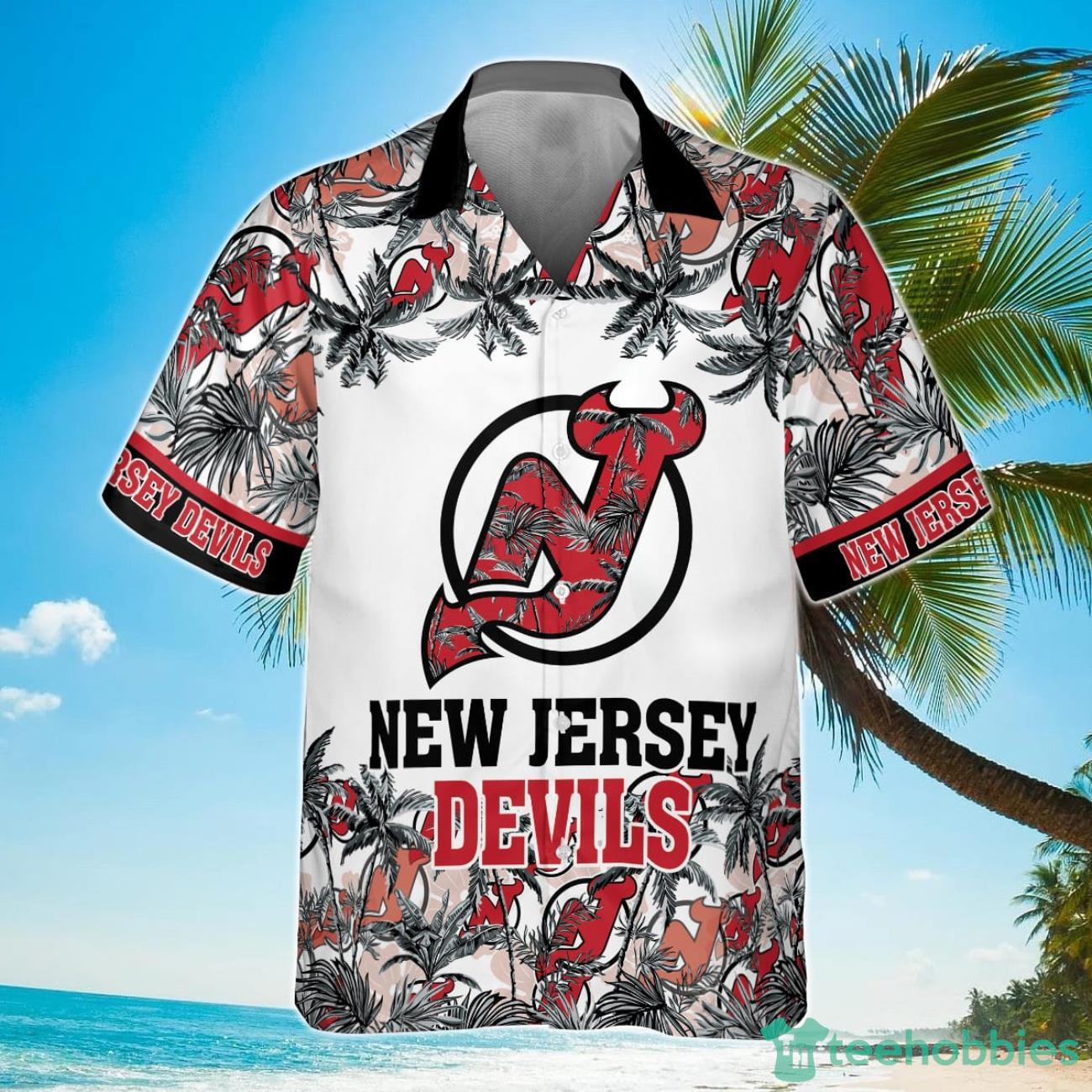 New Jersey Devils National Hockey League 2023 Hawaiian Shirt Product Photo 2