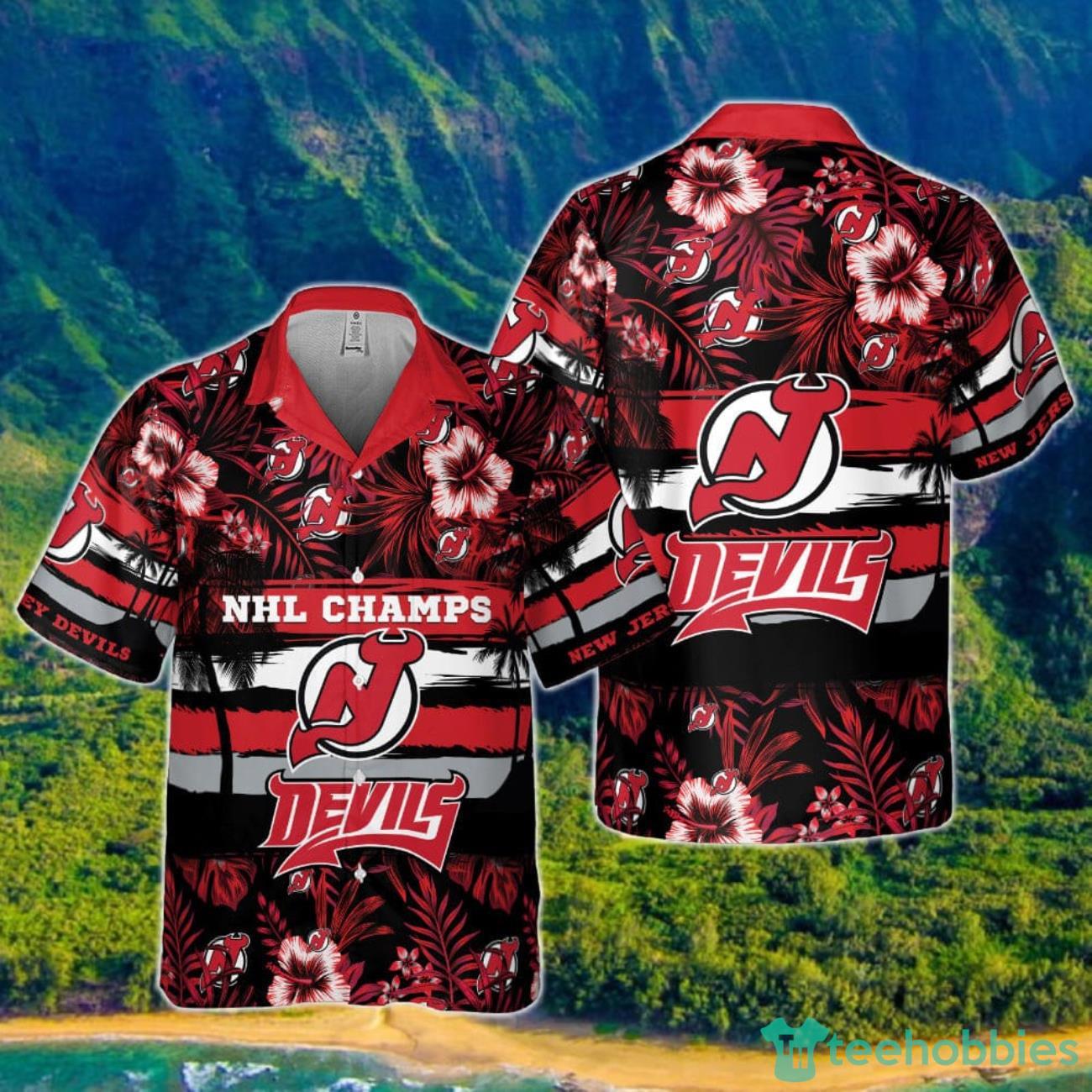 New Jersey Devils National Hockey League 2023 Hawaiian Shirt For Men Women Product Photo 1