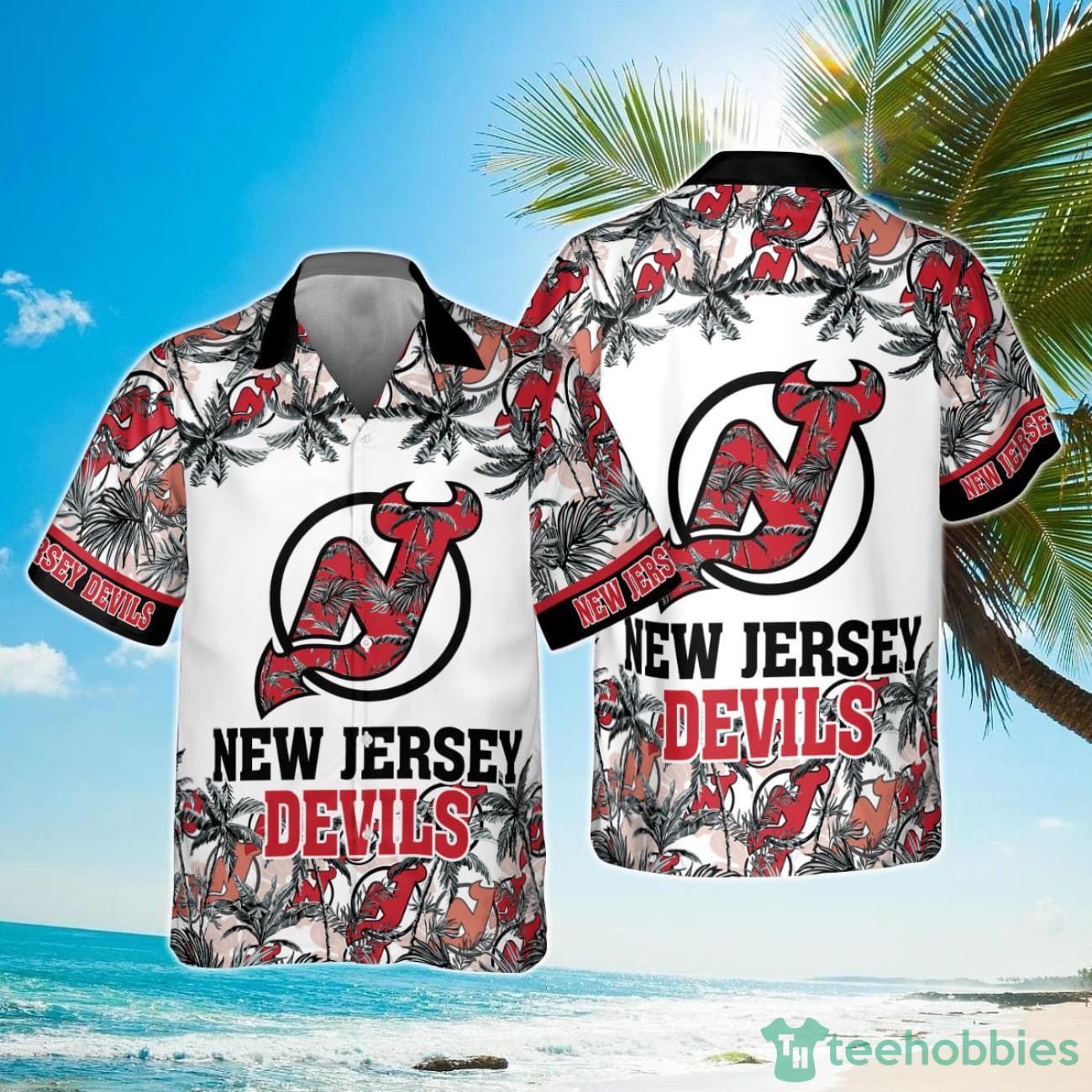 New Jersey Devils National Hockey League 2023 Hawaiian Shirt Product Photo 1