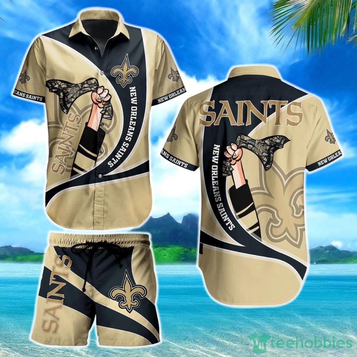 New Orleans Saints NFL Hawaiian Shirt New Summer For Football NFL Fans Product Photo 1