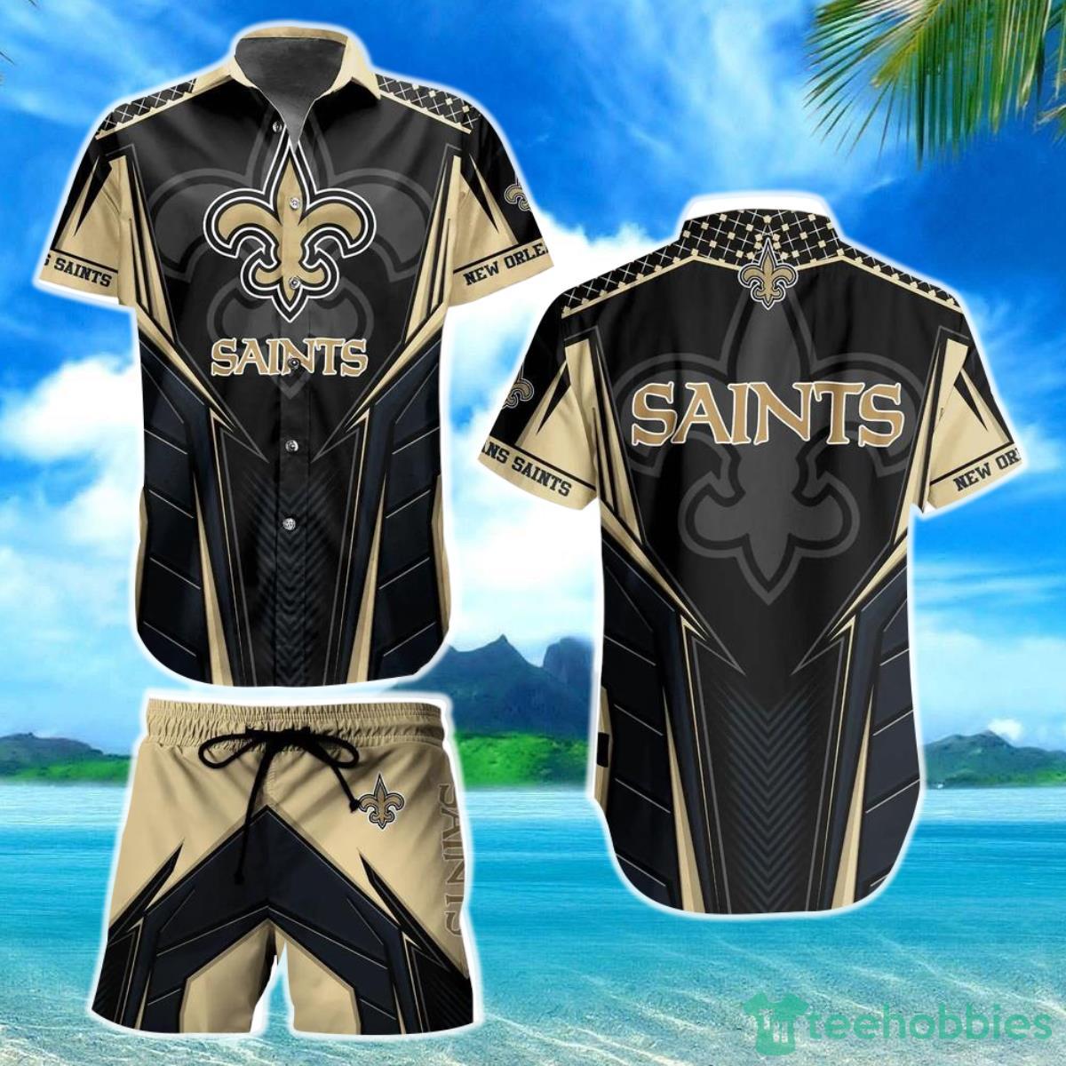New Orleans Saints NFL Hawaiian Shirt Summer Gift For Sports Enthusiast Product Photo 1