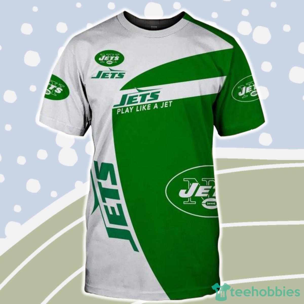 New York Jets 3D Shirt Gifts For Your Favorite NFL Fan 3D Product Photo 1