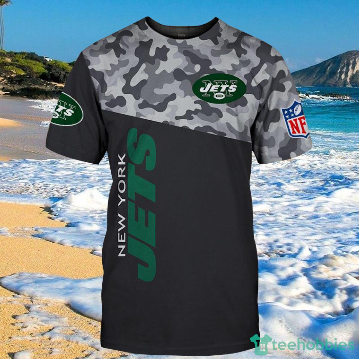 New York Jets Military Shirt 3D For Men And Women Product Photo 1