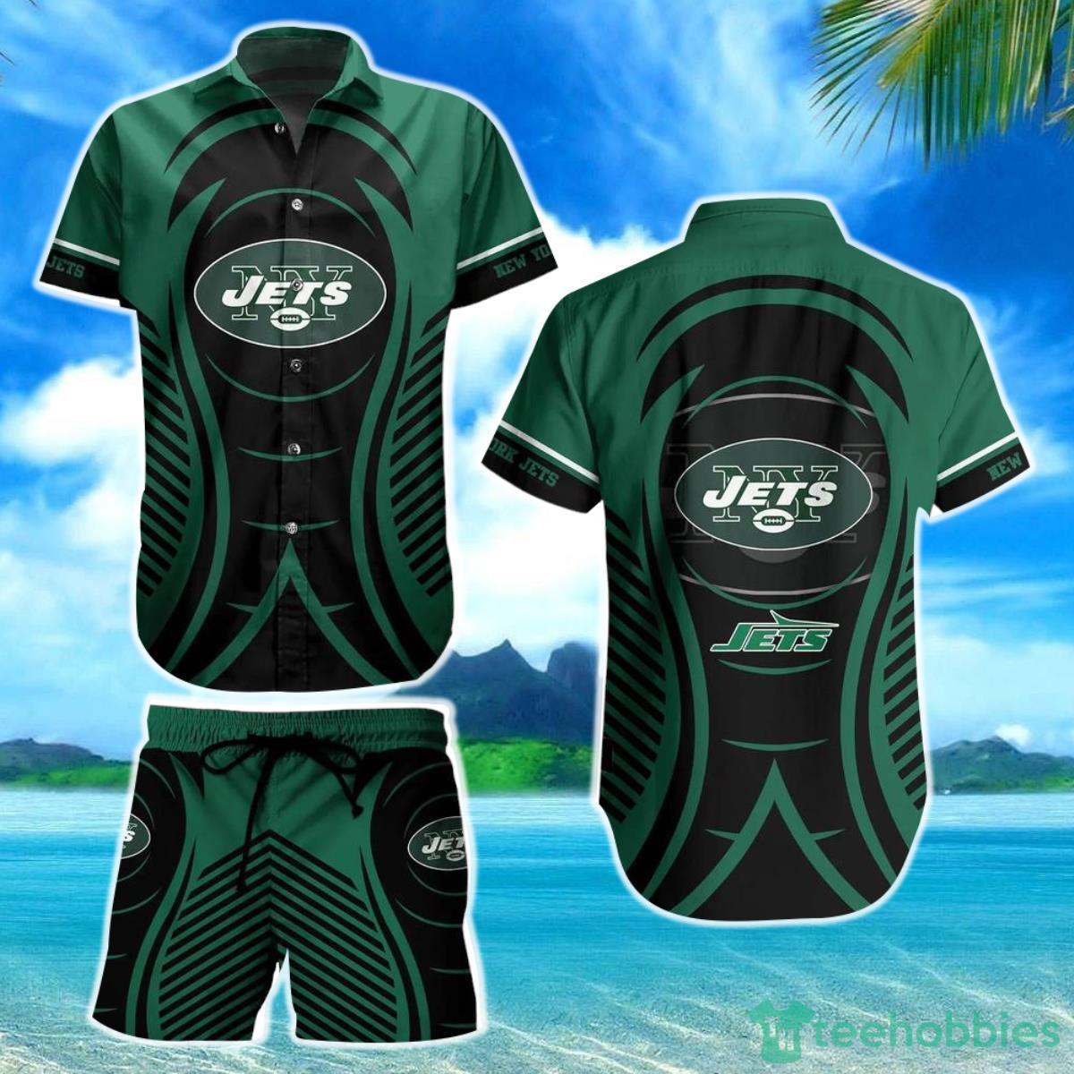 New York Jets NFL Hawaiian Shirt And Short New Collection Summer Best Gift For Big Fans Product Photo 1