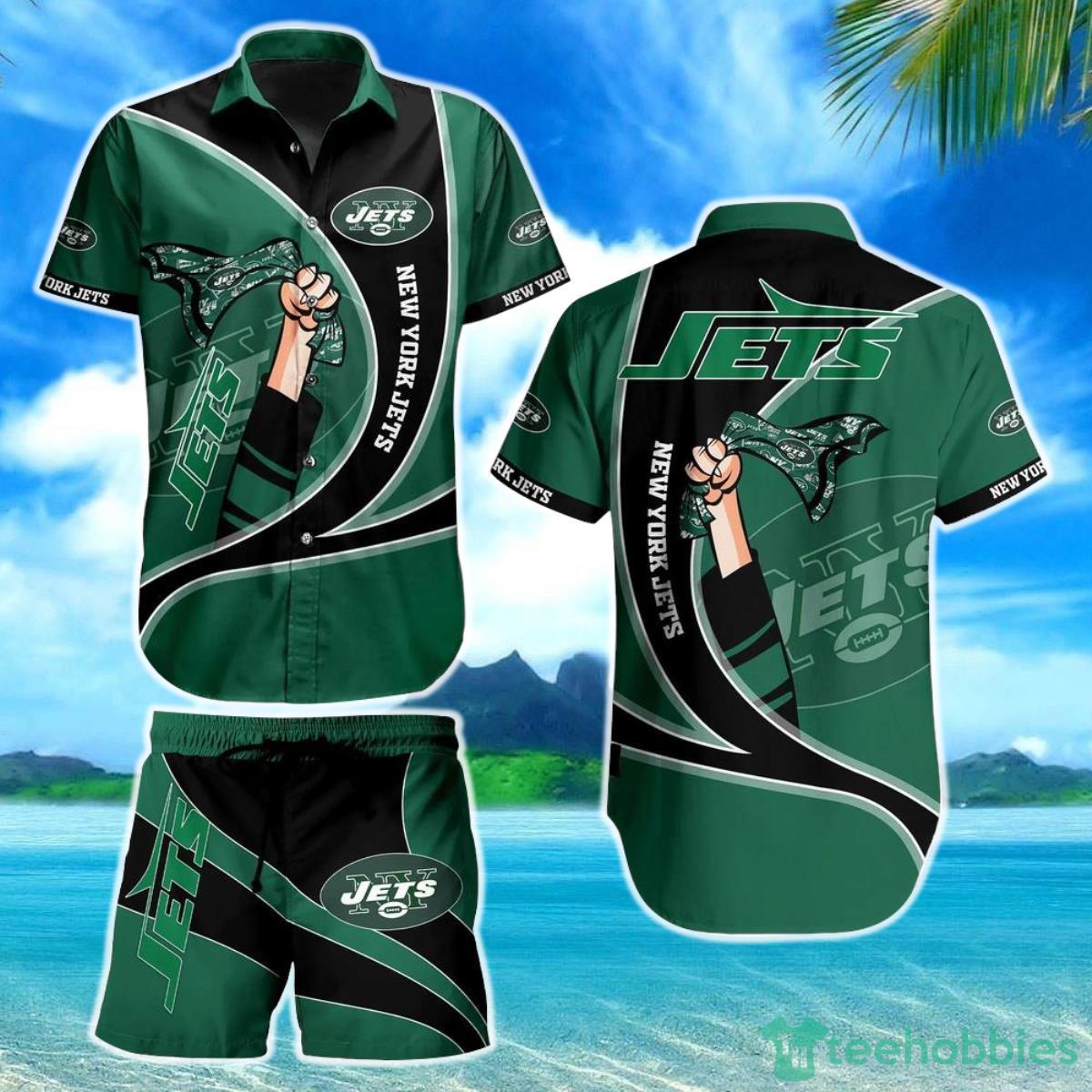 New York Jets NFL Hawaiian Shirt New Summer For Football NFL Fans Product Photo 1