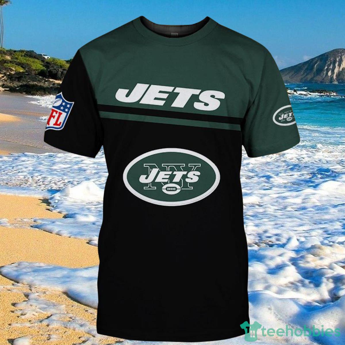 New York Jets Tee Shirts 3D Hand Skull For Men And Women Product Photo 2