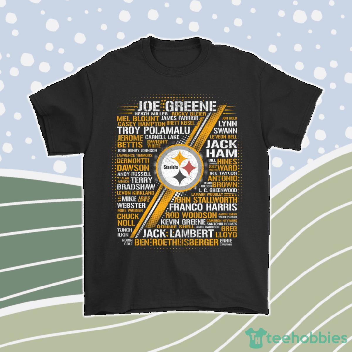 Nfl American Football All Players Team Pittsburgh Steelers Men Women T-Shirt, Hoodie, Sweatshirt Product Photo 1