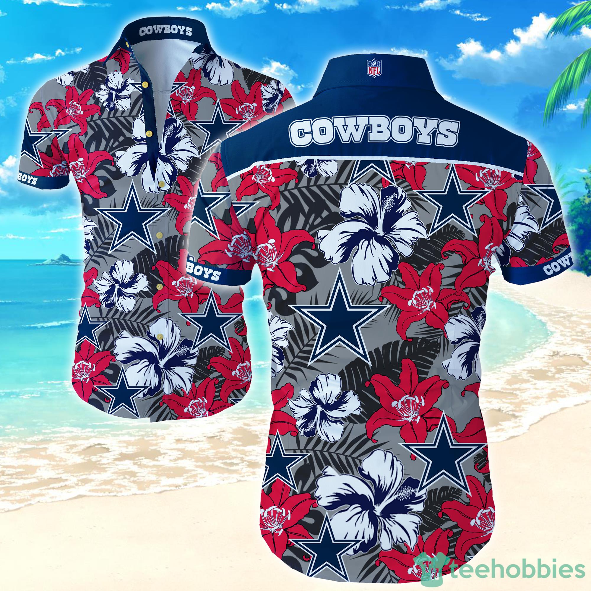 NFL Dallas Cowboys Hawaiian Shirt For Men And Women Product Photo 1