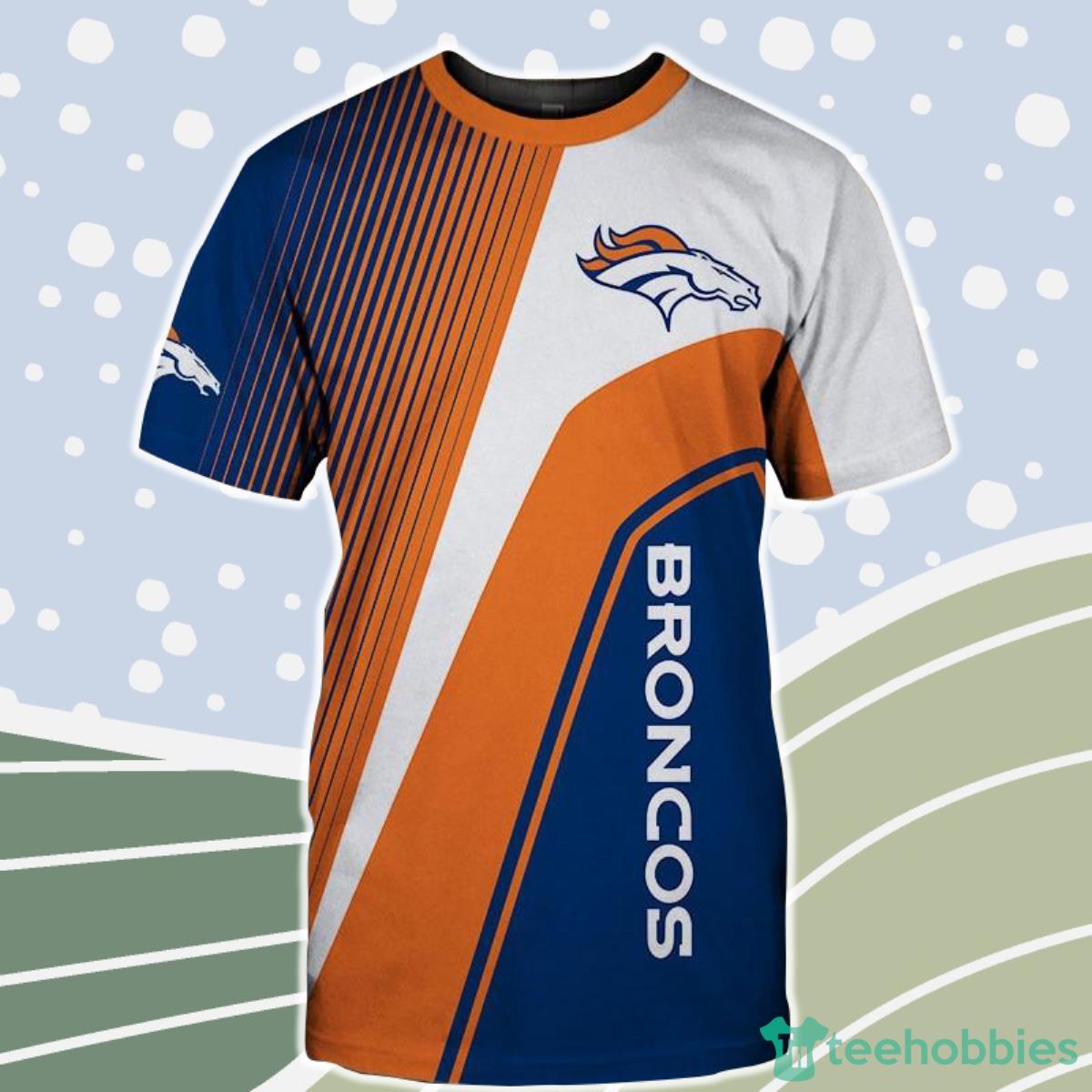 NFL Denver Broncos 3D Shirt For Men And Women Product Photo 1