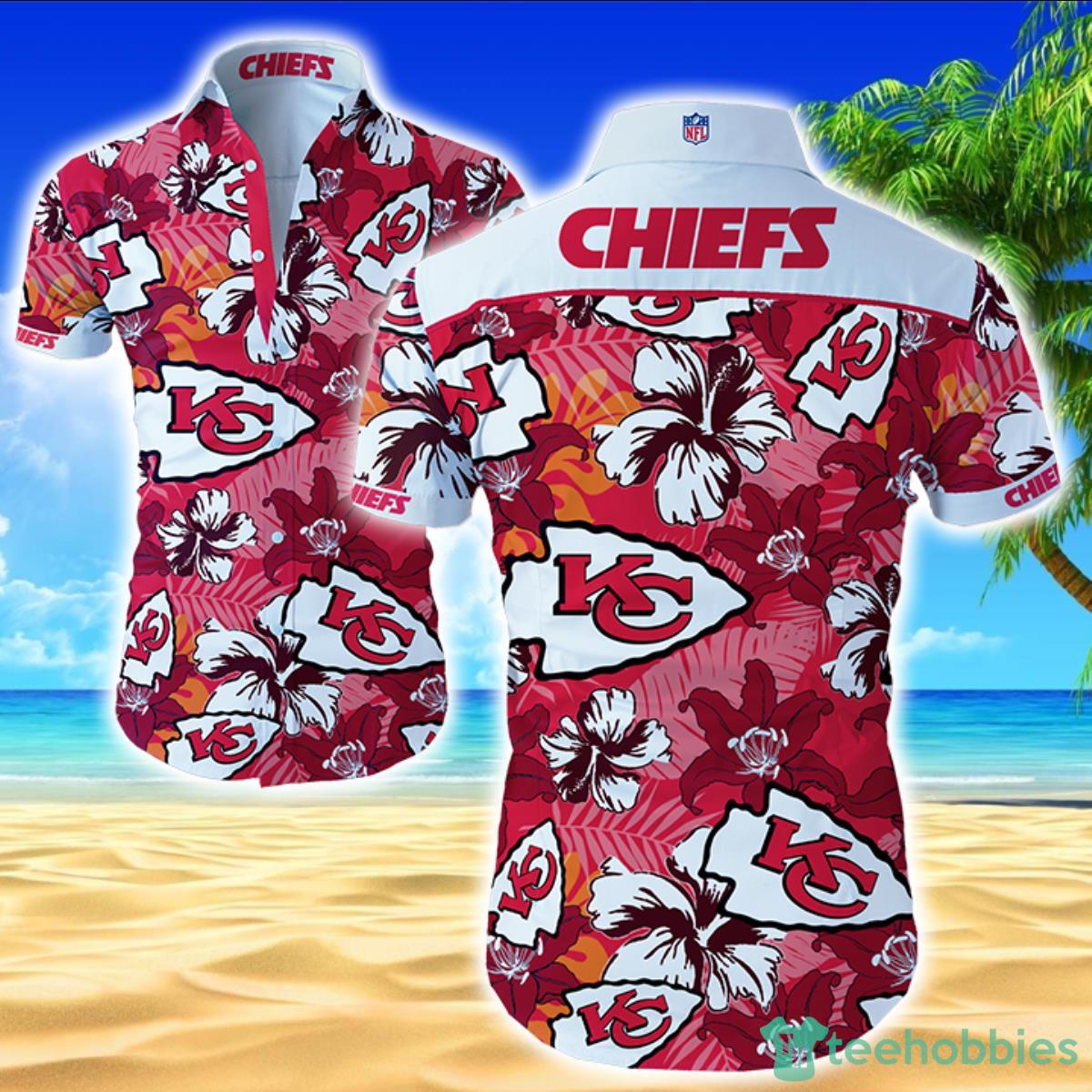 NFL Kansas City Chiefs Hawaiian Shirt Gift For Fan Product Photo 1