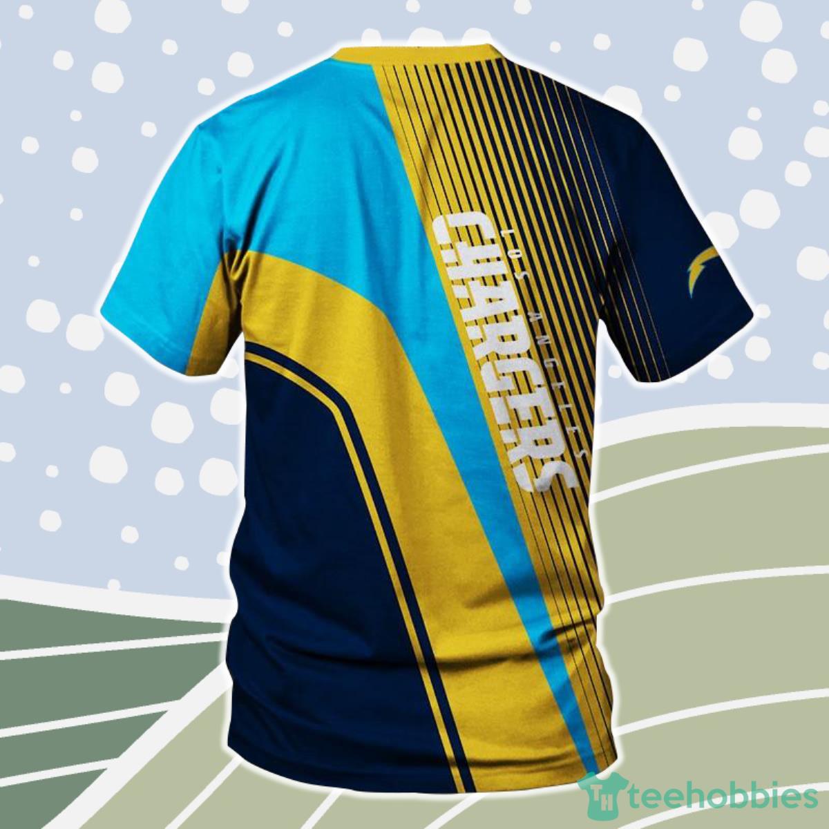 NFL Los Angeles Chargeers 3D Shirt For Men And Women Product Photo 2
