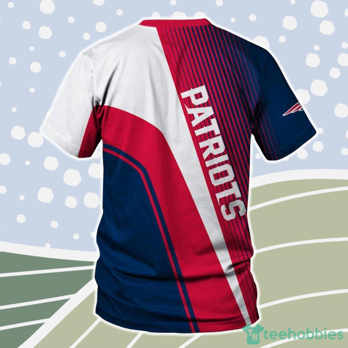 NFL New England Patriots 3D Shirt For Men And Women Product Photo 2